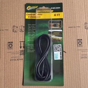 Power Cable Extension - Black